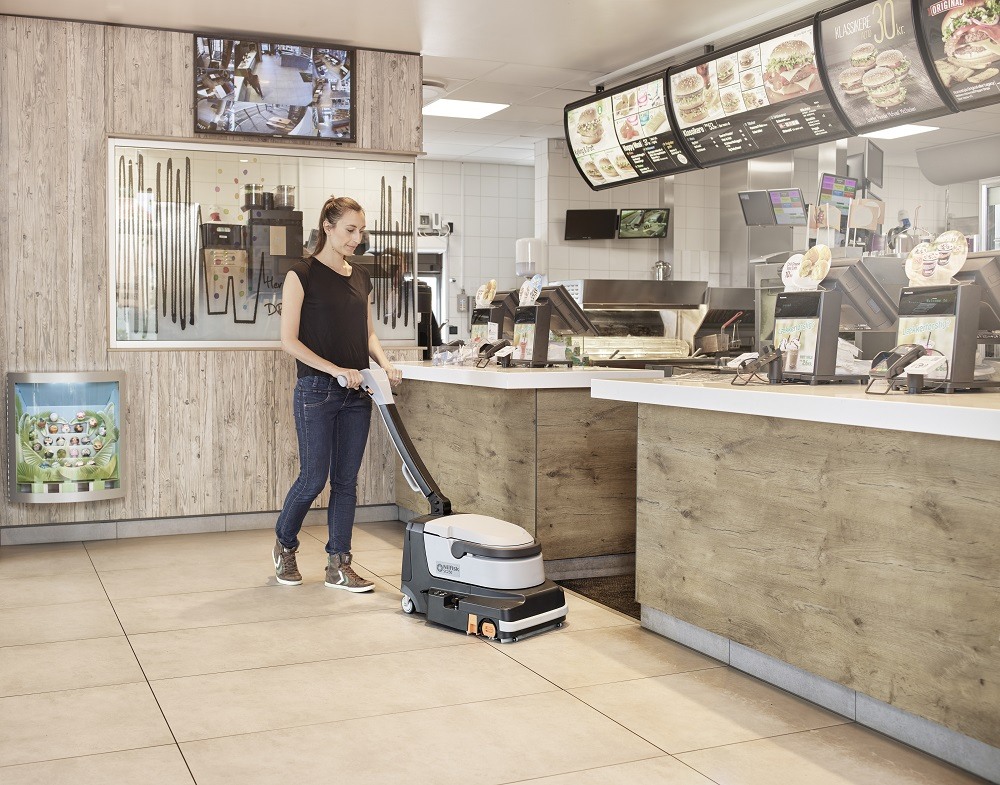 Kennards Hire's Scrubber Walk Behind Batter Small at McDonalds