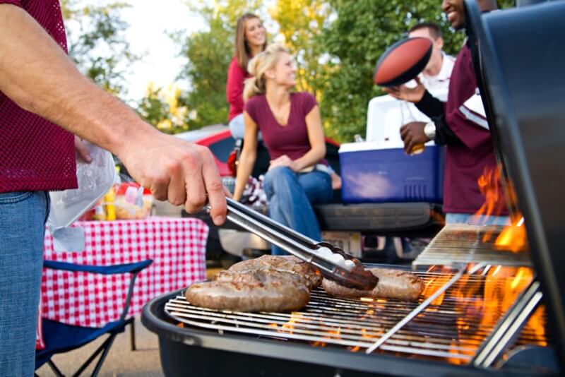 The best kind of BBQ is one with friends and family.