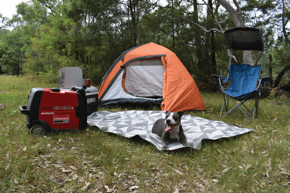 Camping with a Generator