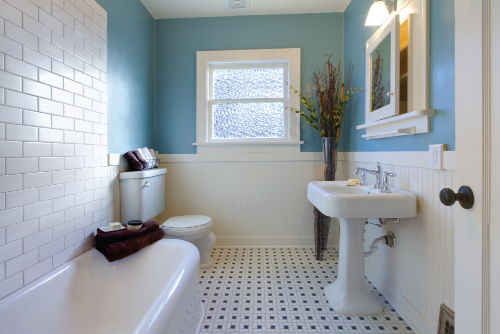 The best way to paint your bathroom