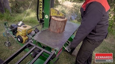 Log splitting using the Log Splitter