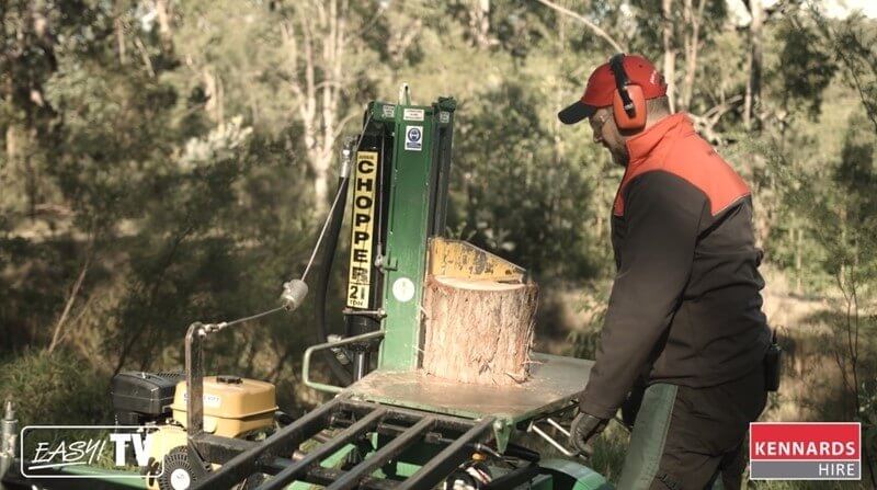 Splitting logs using the Log Splitter