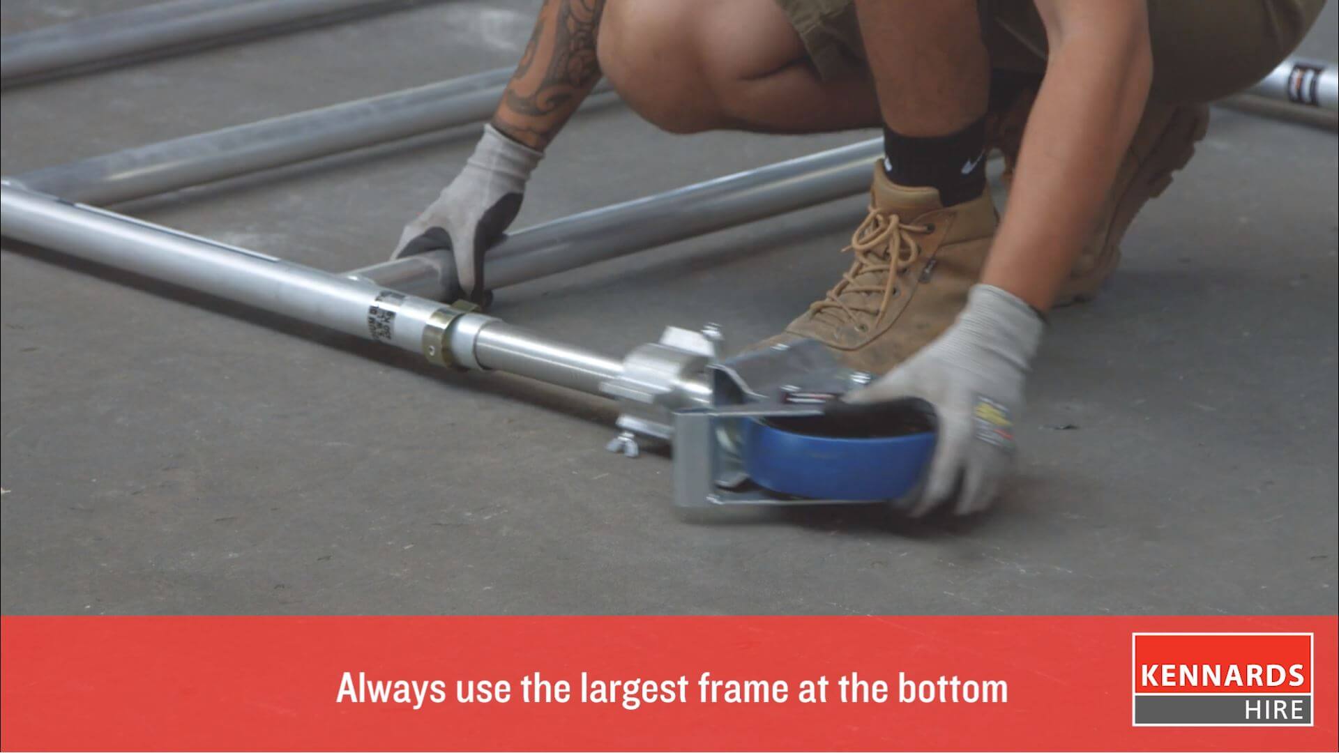 Step 1 - Base frames