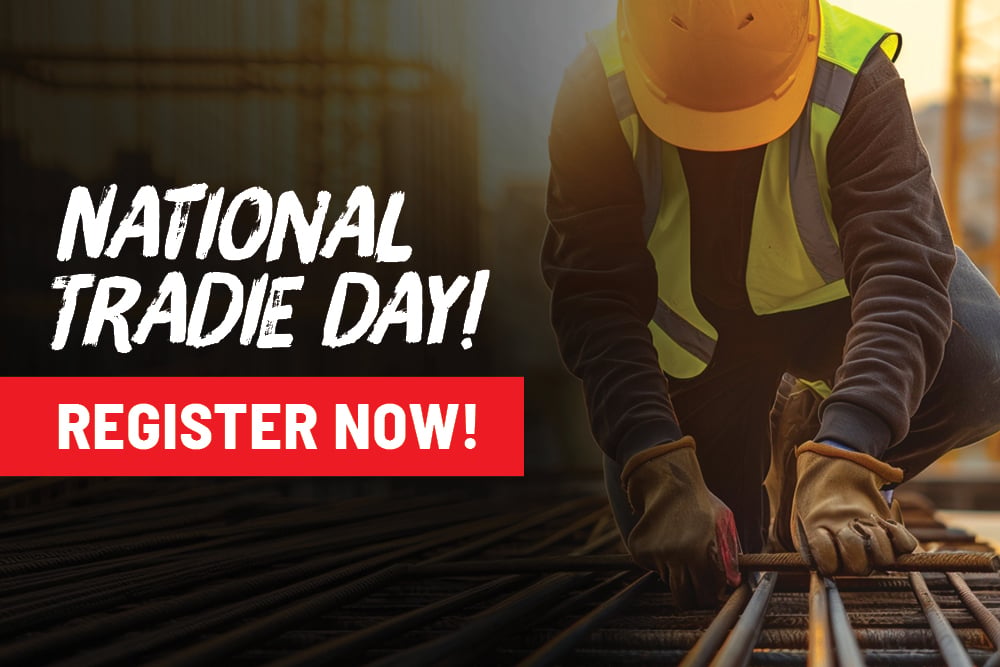 Kennards Hire National tradie day register now
