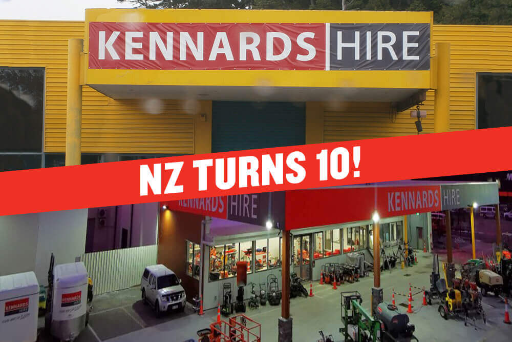 old vs new image of an NZ Kennards Hire branch