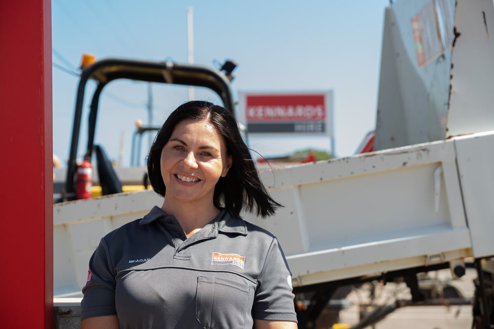Kennards Hire Meagan George at our Geraldton Branch