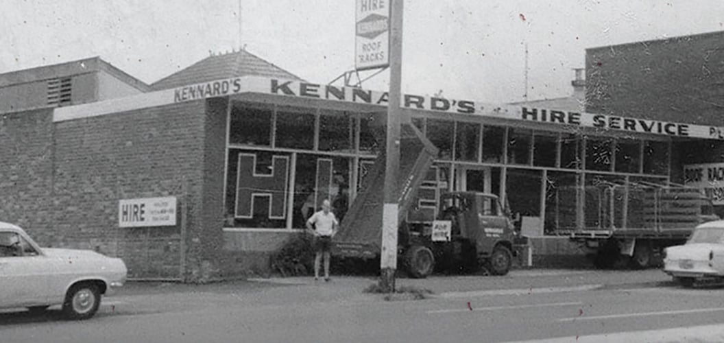 The original Kennards Hire in Bathurst