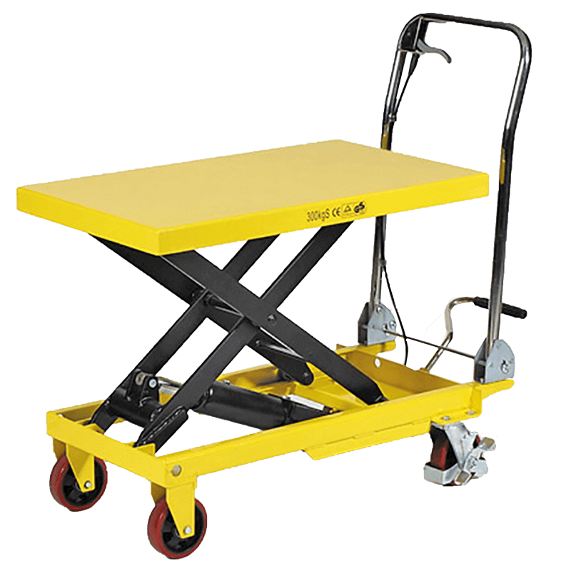 TROLLEY PLATFORM HYDRAULIC 1T HI LIFT for Rent Kennards Hire