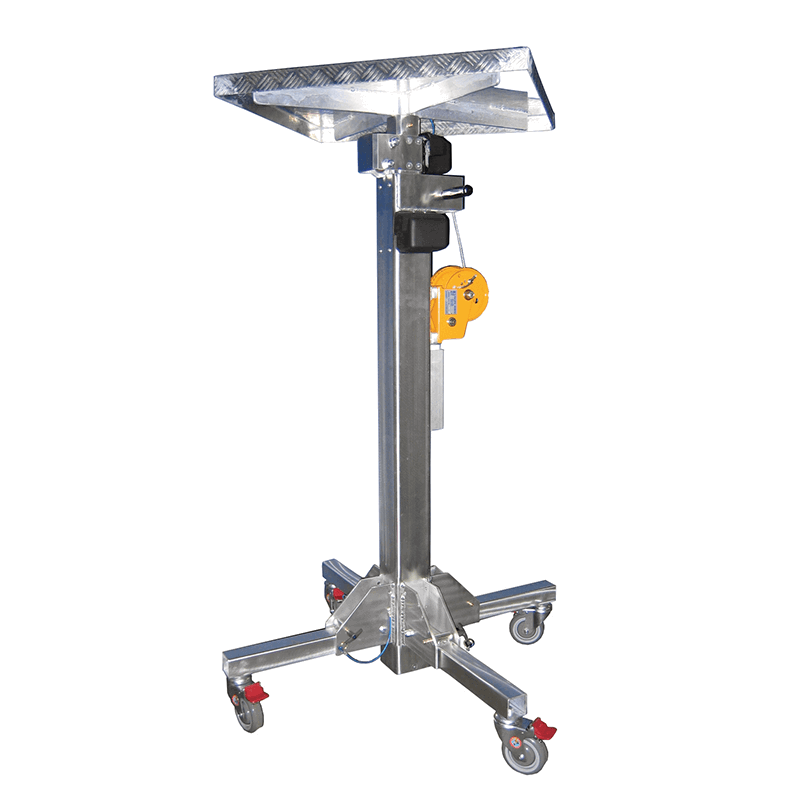 MATERIAL HOIST 3.3M 100KG T BAR for Rent Kennards Hire