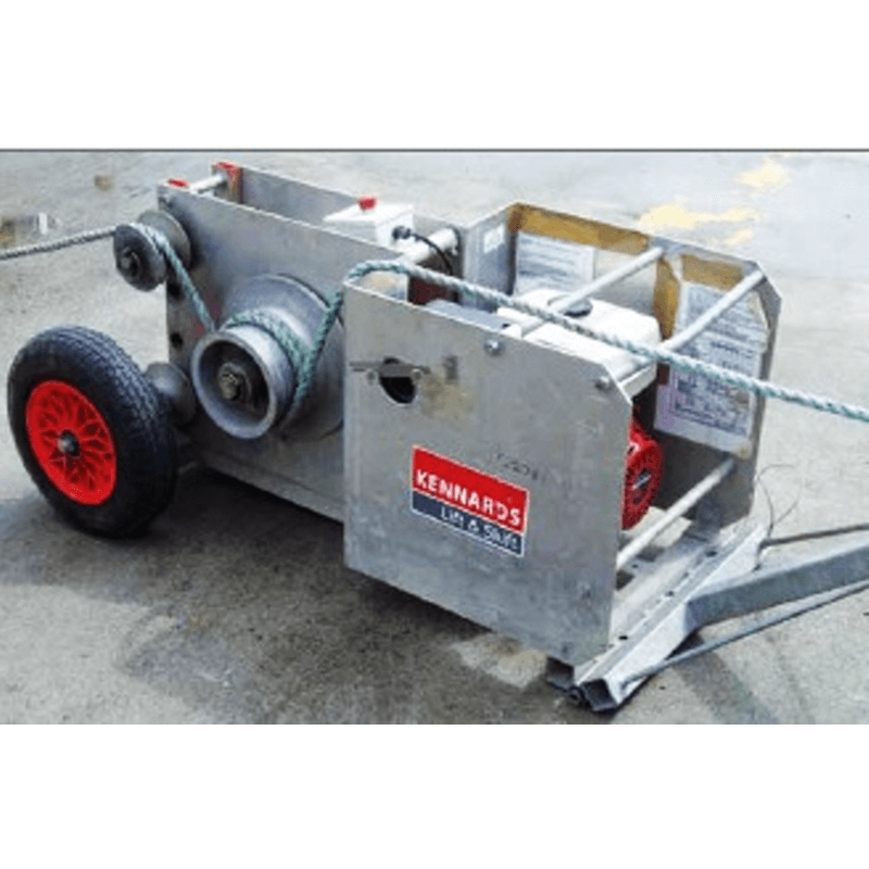 CABLEPULL WINCH CAPSTAN 2000KG PETROL for Rent Kennards Hire