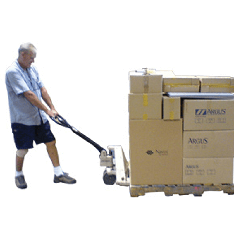 PALLET TRUCK WITH BRAKES for Rent Kennards Hire