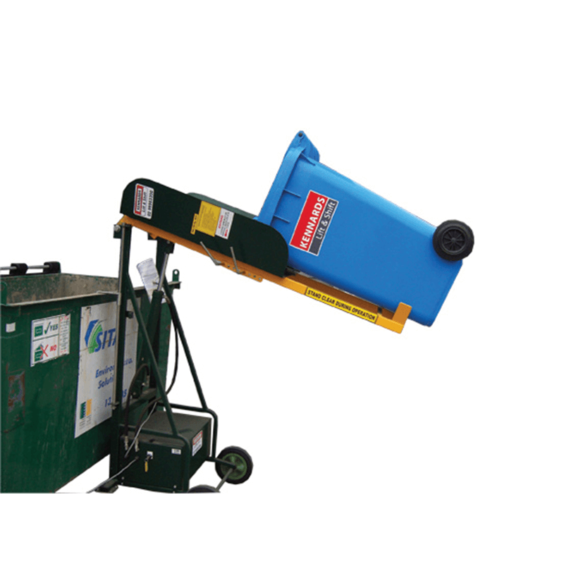 WHEELIEBIN LIFTER ELECTRIC for Rent Kennards Hire