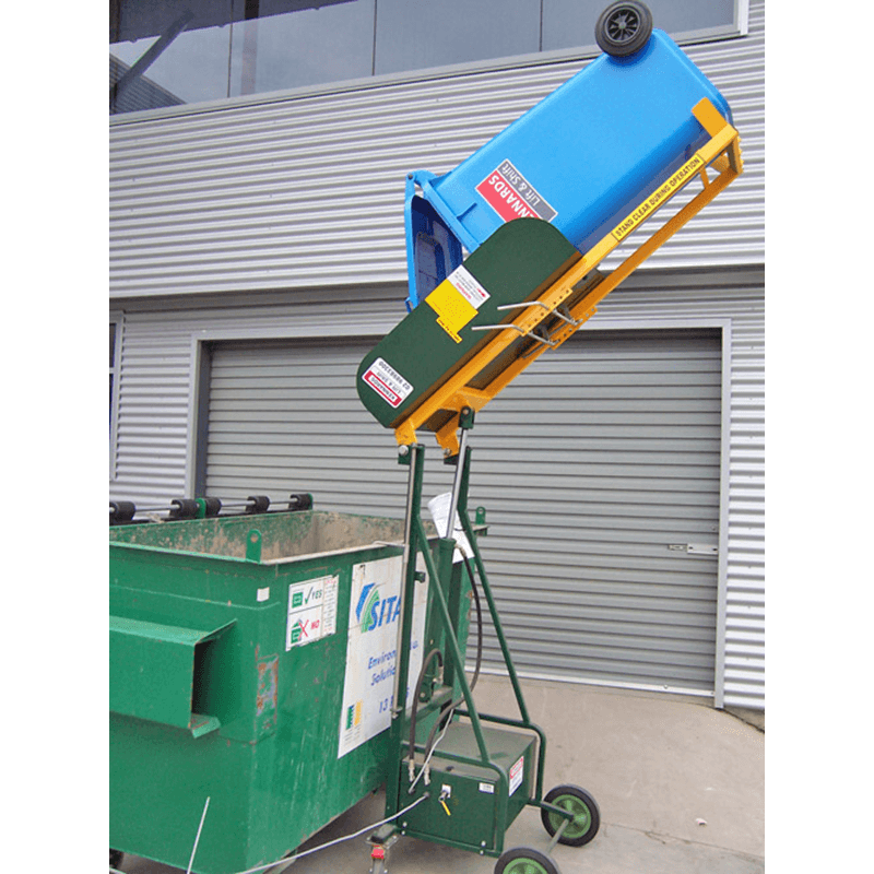 WHEELIEBIN LIFTER ELECTRIC for Rent Kennards Hire