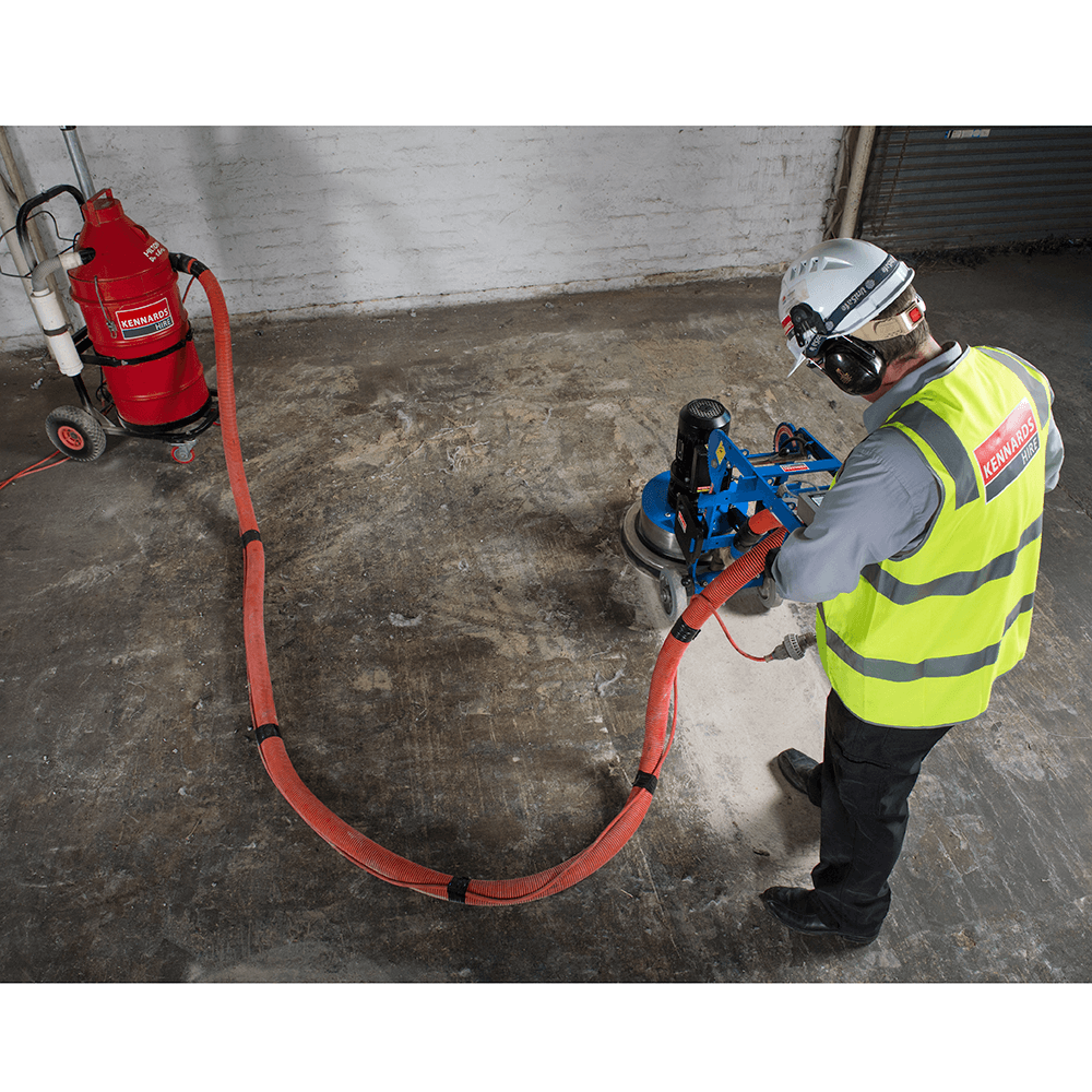 CONCRETE GRINDER SINGLE HEAD HEAVY DUTY 240V for Rent Kennards Hire