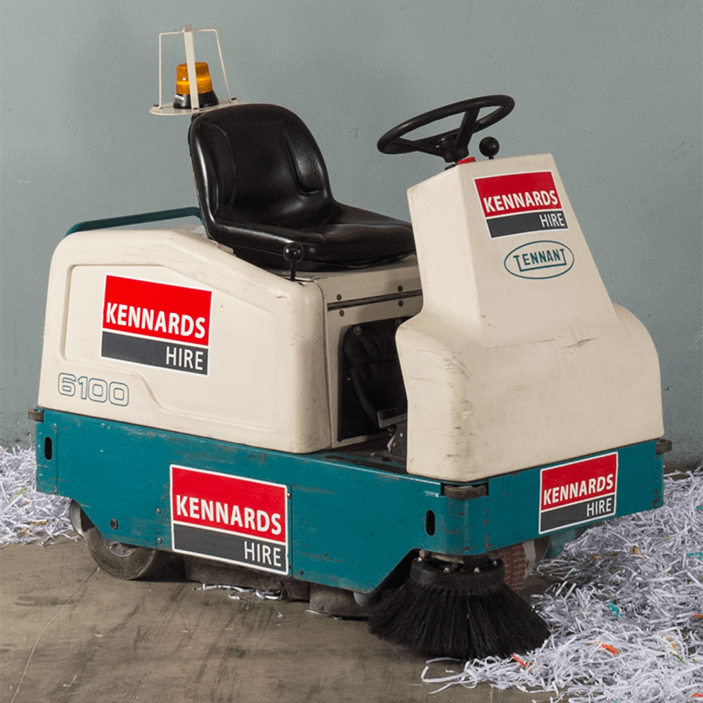 SWEEPER RIDE ON SMALL for Rent Kennards Hire