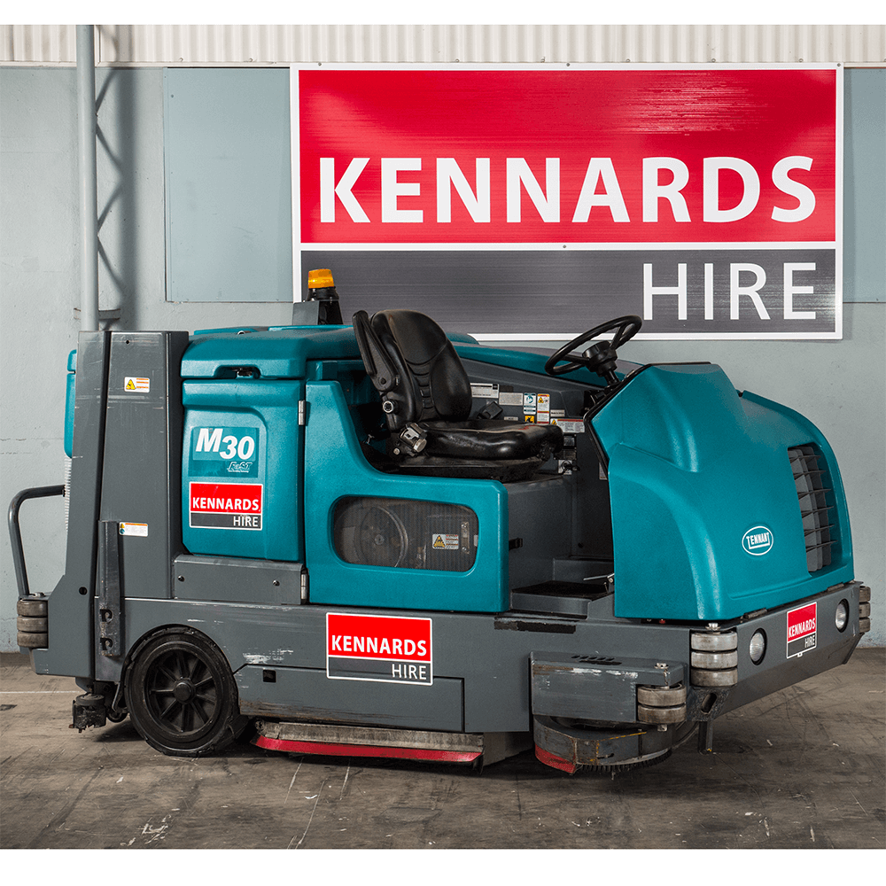 SCRUBBER SWEEPER RIDE ON LPG for Rent Kennards Hire