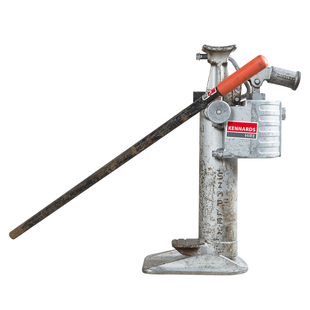 JACK TOE 10T (LONG STROKE) RAIL for Rent Kennards Hire