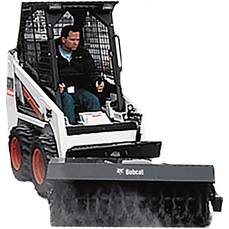 SKID STEER ROAD BROOM ATTACHMENT for Rent Kennards Hire