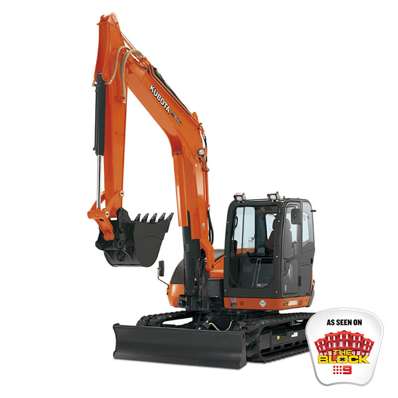 EXCAVATOR 8T for Rent Kennards Hire