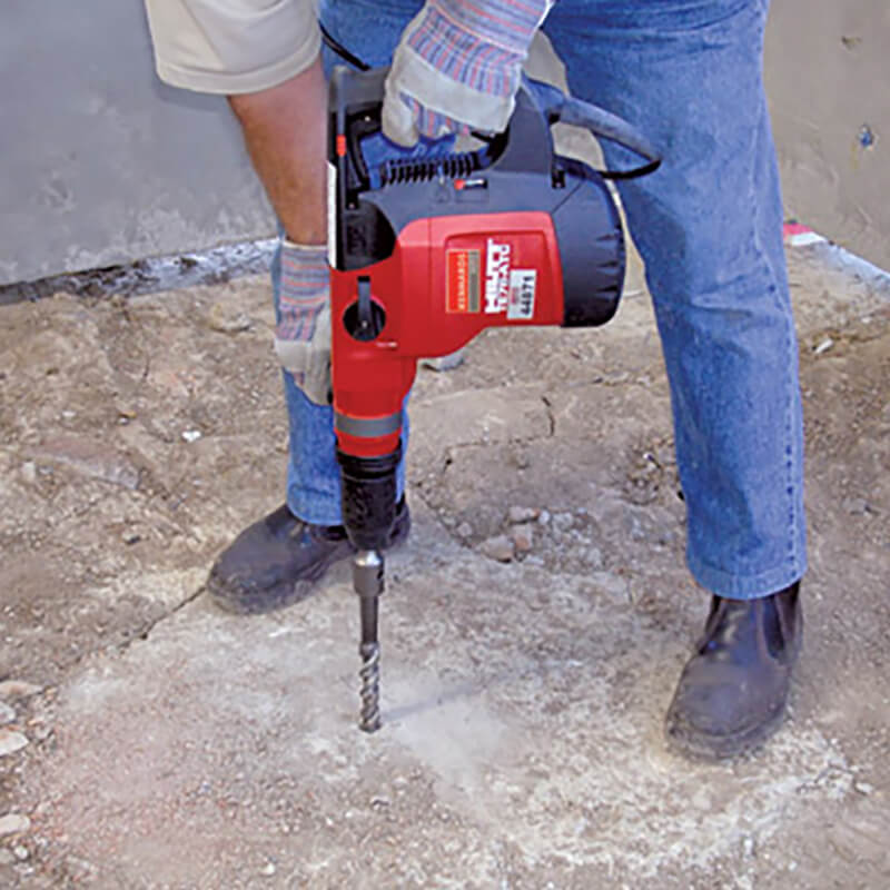 Right angle store hammer drill hilti