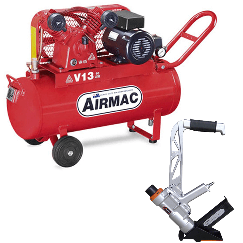 NAIL GUN FLOOR SECRET AIR PACKAGE for Rent Kennards Hire