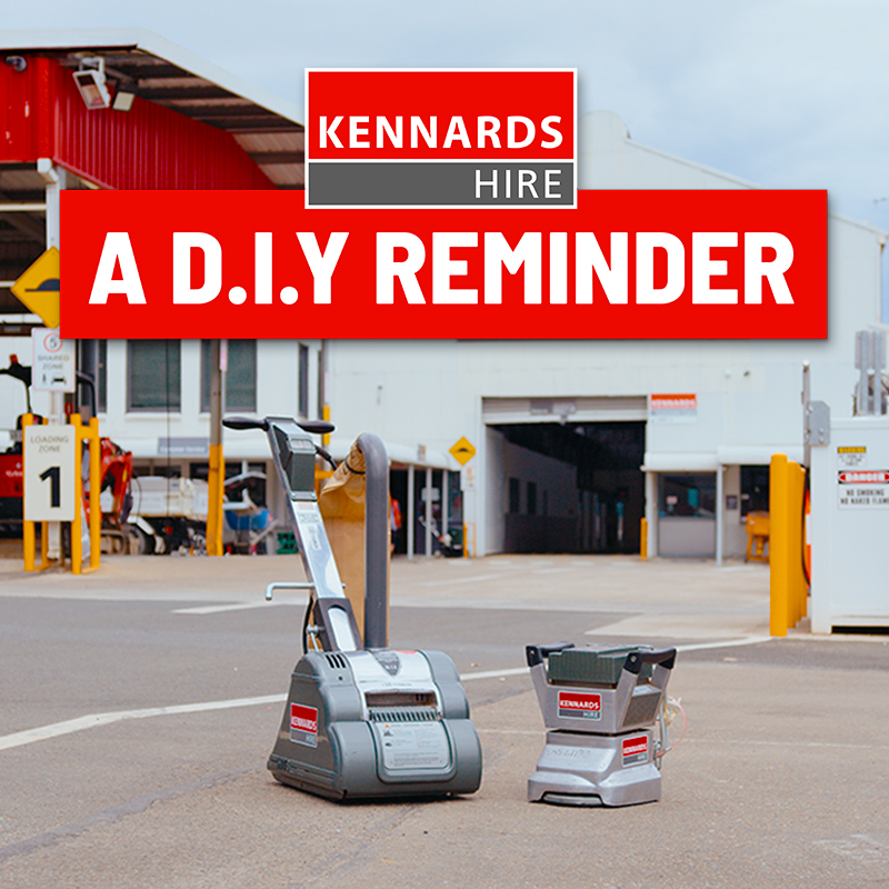 Floor Sander/Edger Package for Rent - Kennards Hire