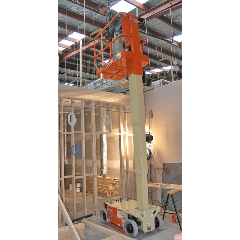 MANLIFT 3.69M (12FT) SELF PROPELLED for Rent Kennards Hire