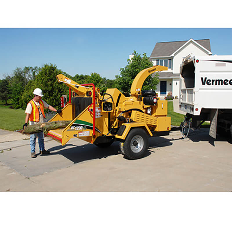 CHIPPER 300MM DIESEL TOWABLE for Rent Kennards Hire