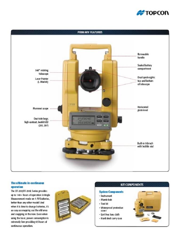LEVEL THEODOLITE for Rent Kennards Hire