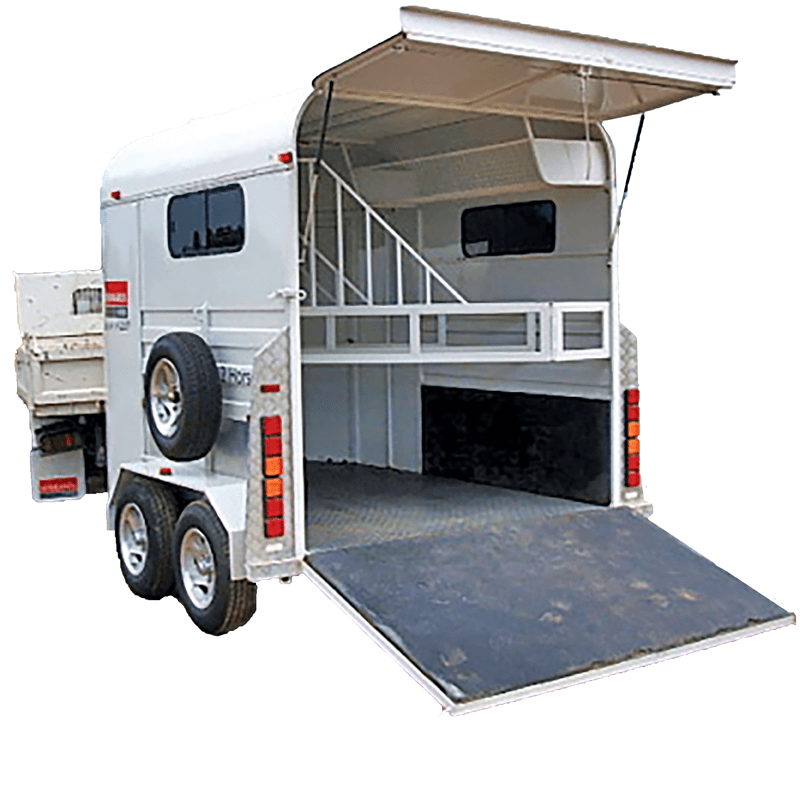 TRAILER HORSE DOUBLE for Rent Kennards Hire