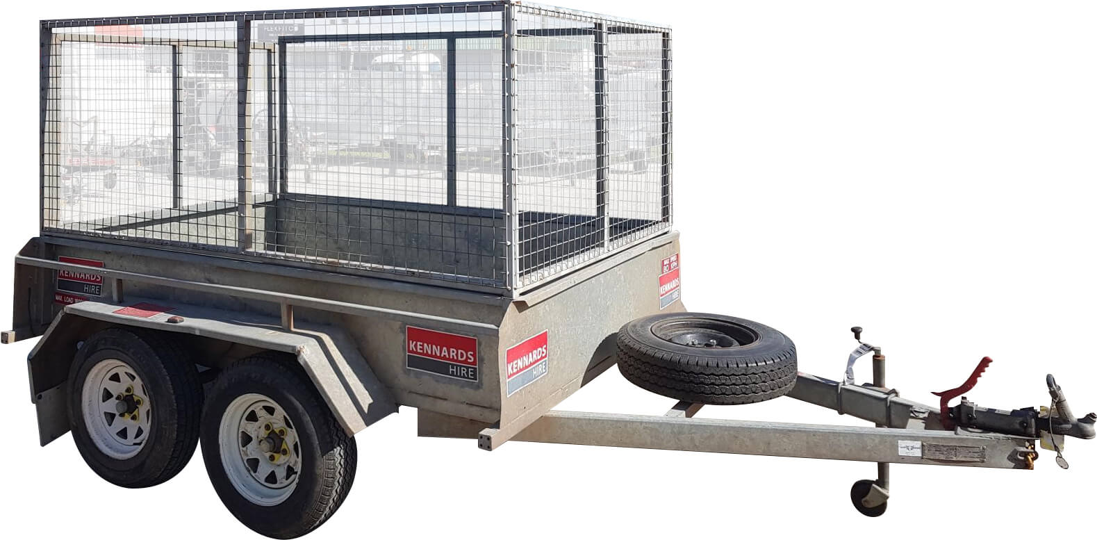 TRAILER CAGE HEAVY DUTY for Rent Kennards Hire
