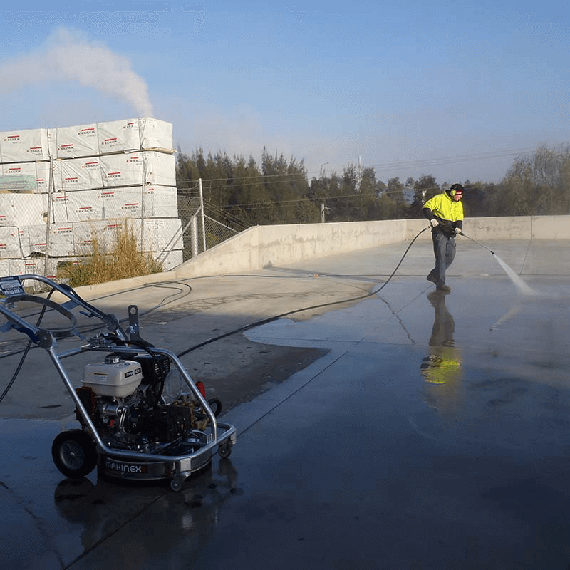 PRESSURE WASHER ROTARY WALK BEHIND 2500PSI for Rent Kennards Hire