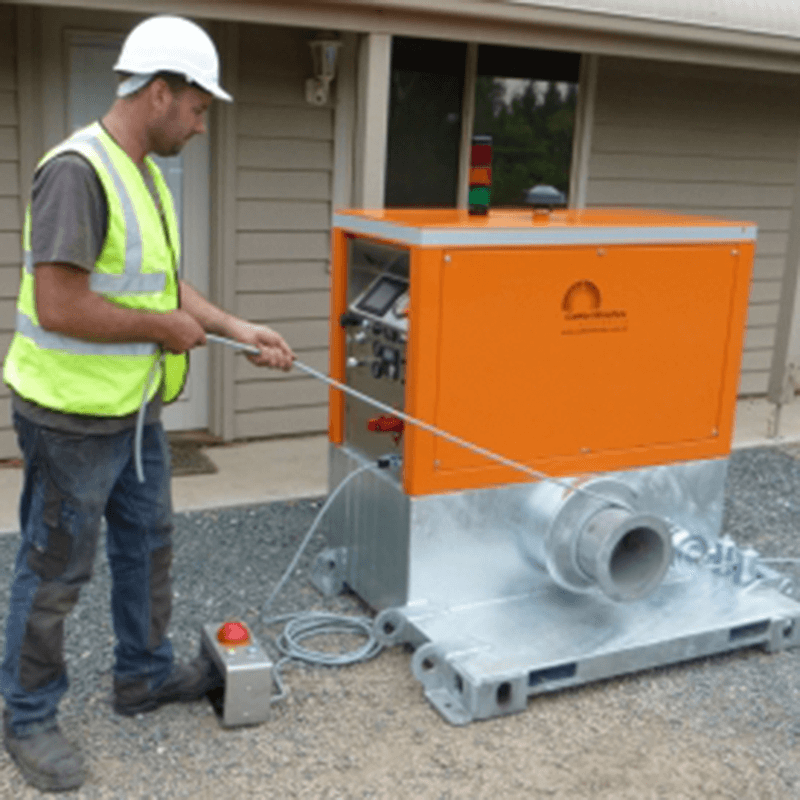 CABLEPULL WINCH CAPSTAN 6500KG SKID DIESEL for Rent Kennards Hire