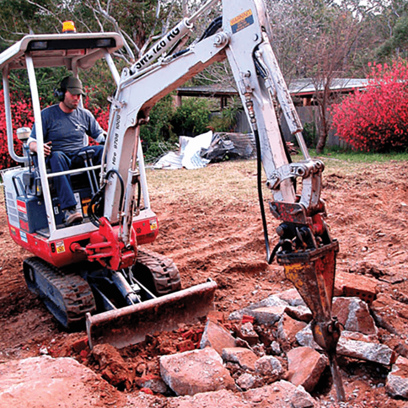EXCAVATOR BREAKER ATTACHMENT (SUIT 1T) for Rent Kennards Hire