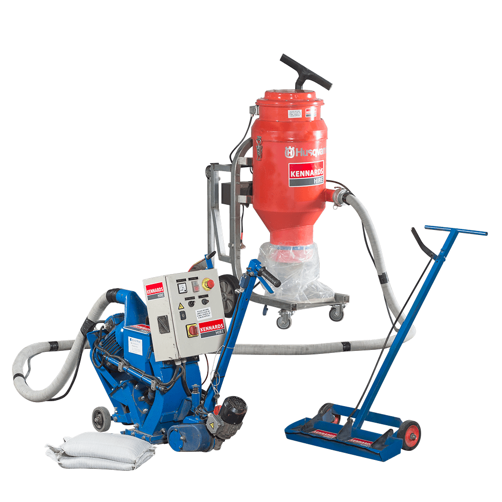 SHOTBLASTER 200MM (8IN) SELF PROPELLED ELECTRIC for Rent Kennards Hire