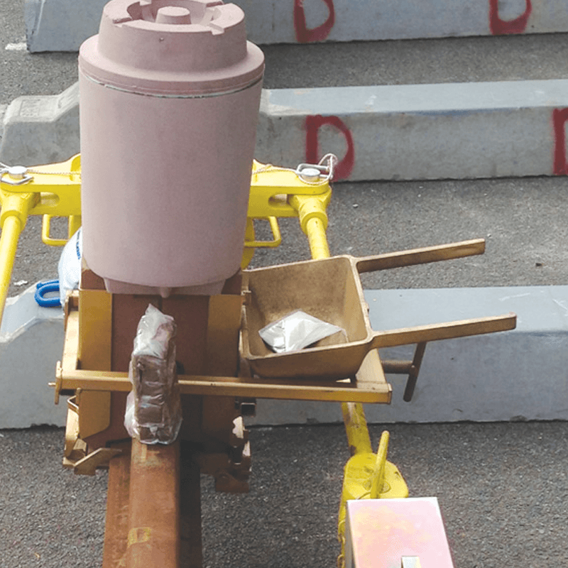 WELDER RAIL HARDWARE KIT (THERMIT) for Rent Kennards Hire