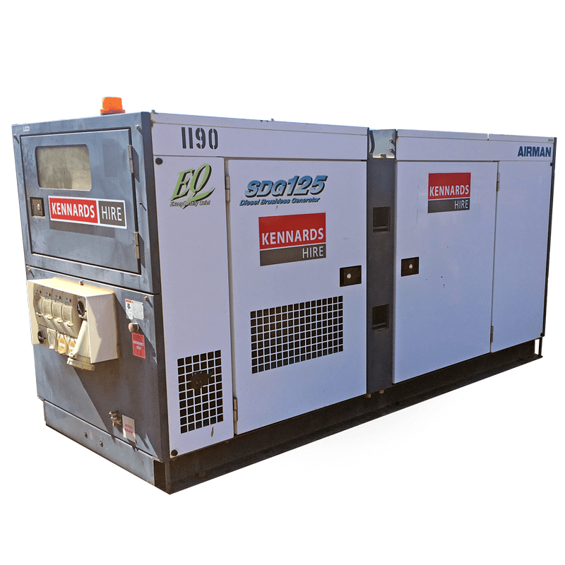 GENERATOR - 125 KVA for Rent - Kennards Hire