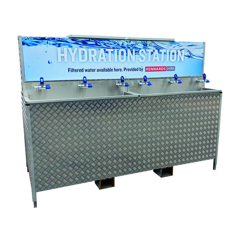 WATER STATION 12 TAP for Rent Kennards Hire