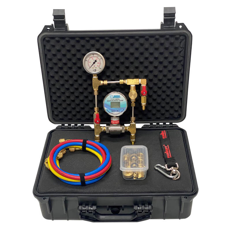 PIPE BACKFLOW TEST KIT DIGITAL for Rent Kennards Hire