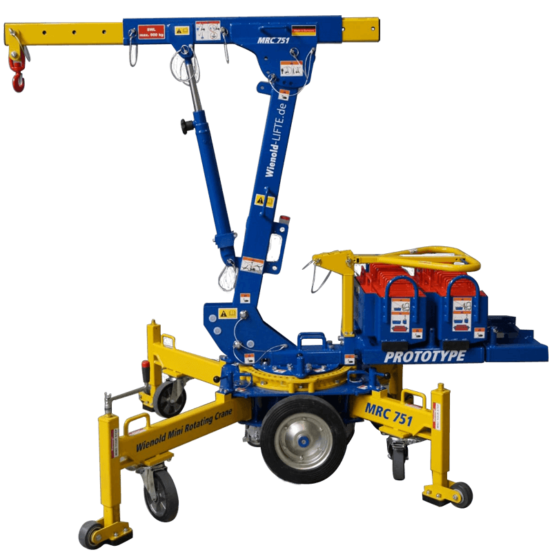 FLOOR CRANE 700KG ROTATING for Rent Kennards Hire