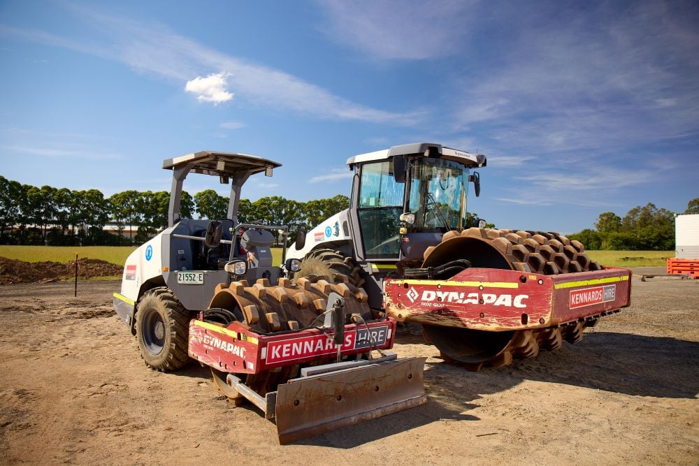 Kennards Hire Compaction equipment