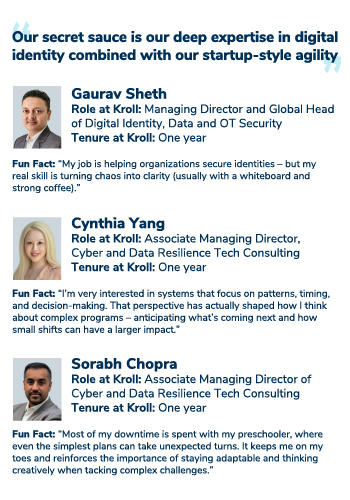 Kroll Conversations: Meet the Digital Identity Experts | Kroll
