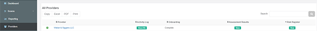 Cyberclarity360TM Product Release Note: Risk Register