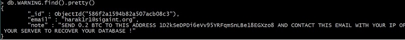 Kroll Cyber Security Threat Warning – NoSQL Databases