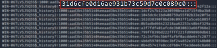 Password History Detection: Null Hash 31d6cfe0d16ae931b73c59d7e0c089c0