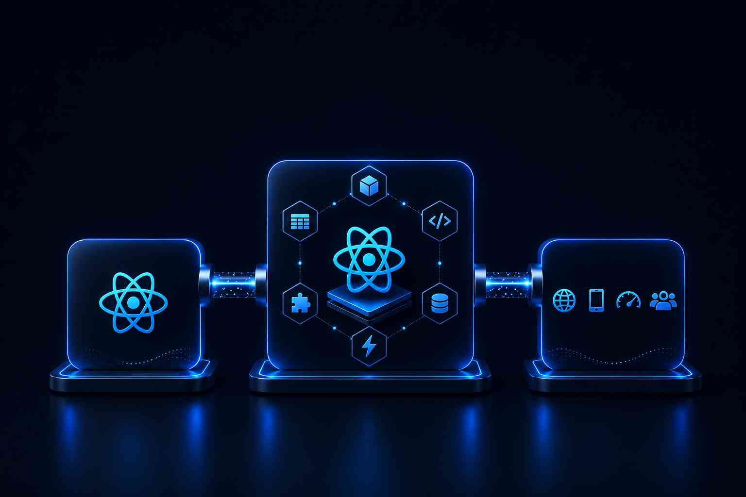 react