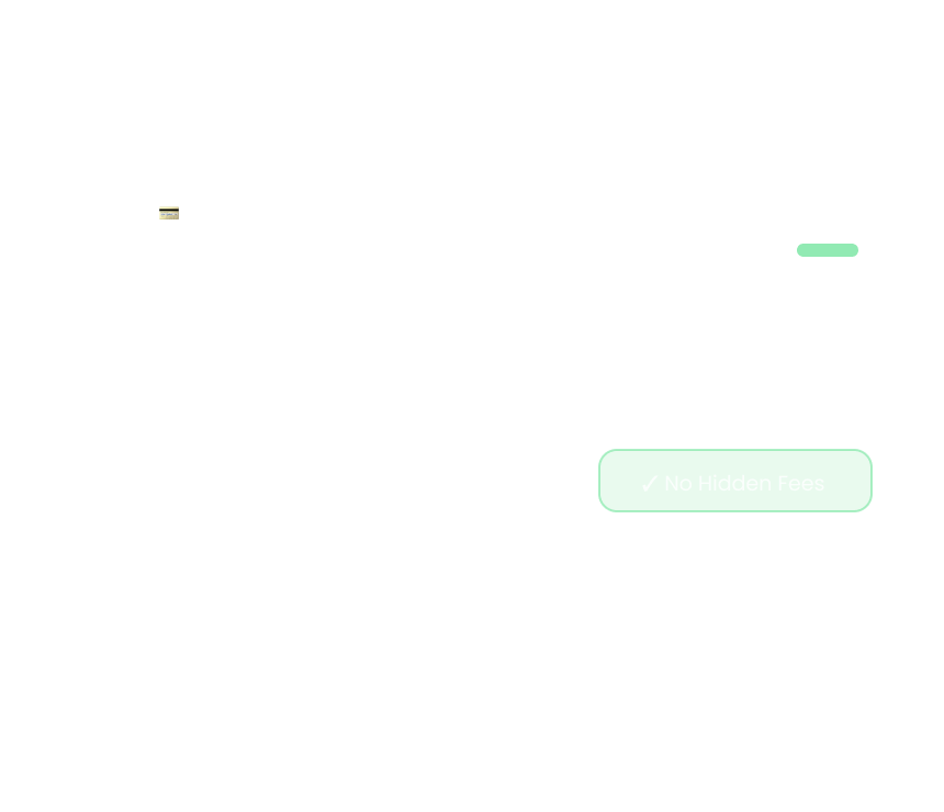 Transparent Pricing