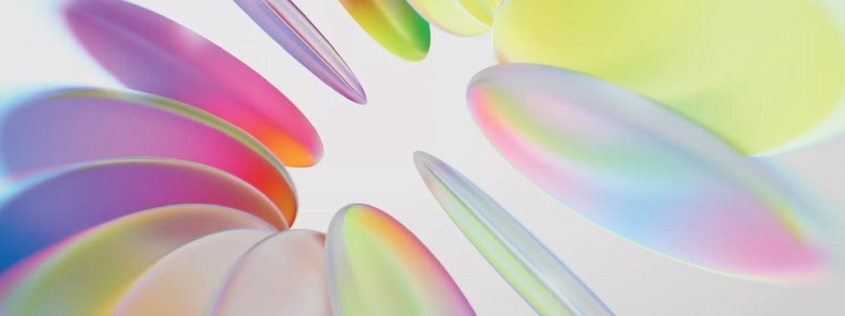 Lewis Silkin Colourful discs in circular motion