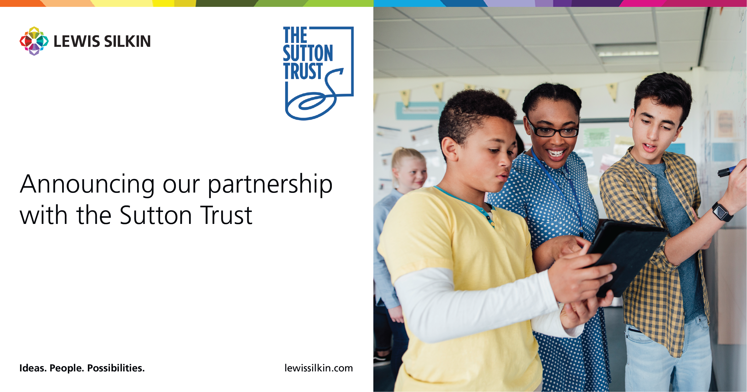 Lewis Silkin Announces New Charity Partnership With The Sutton Trust lewis-silkin-announces-new-charity-partnership-with-the-sutton-trust