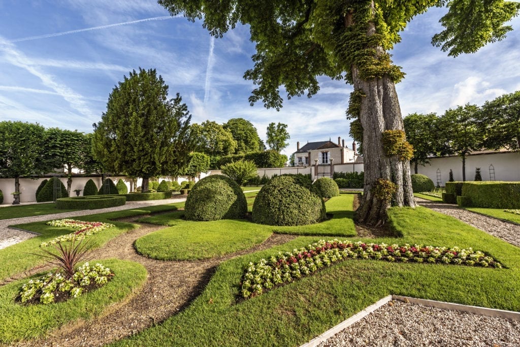 The Gardens at Billecart-Salmon Champagne house.